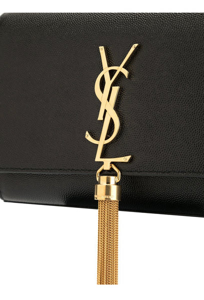 Saint Laurent New Pouch Monogram Clutch - Farfetch