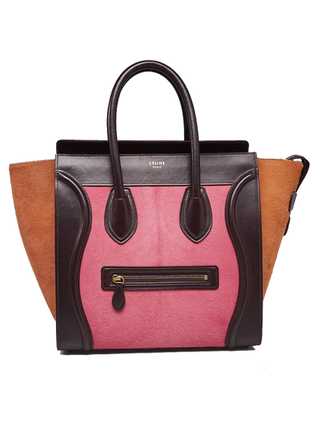 Celine Micro Luggage Leather Tote