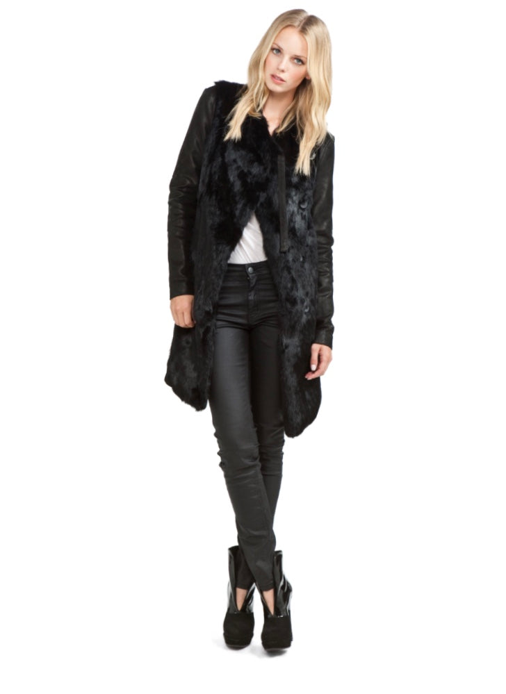 Peri Luxe Fur Parka Luxury Fashion Clothing and Accessories