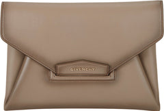 Givenchy Antigona Envelope Clutch in Grey — UFO No More