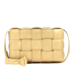 284 BOTTEGA VENETA Padded Cassette Bag in Acorn Gold Retail $3,900