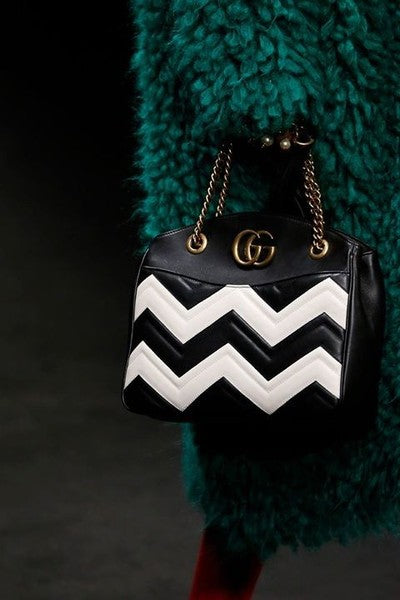 Gucci GG Marmont Shoulder Bag Matelasse Velvet Medium Black - US