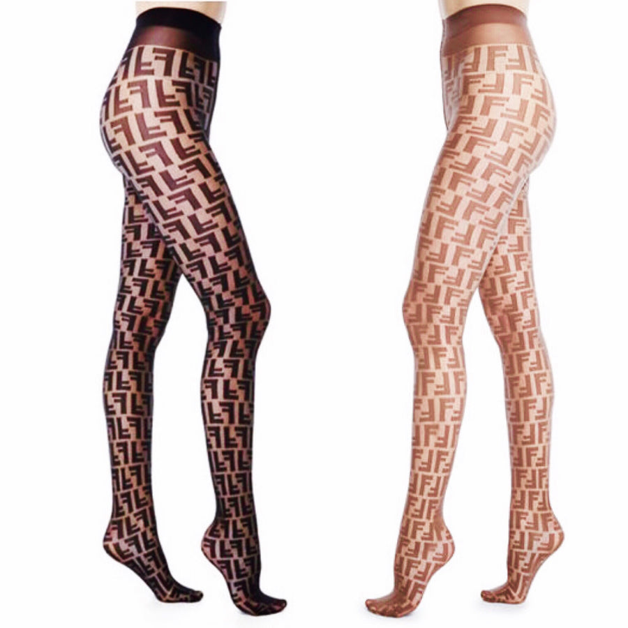 Fendi Double F Forever Tights  Luxury Fashion Clothing and