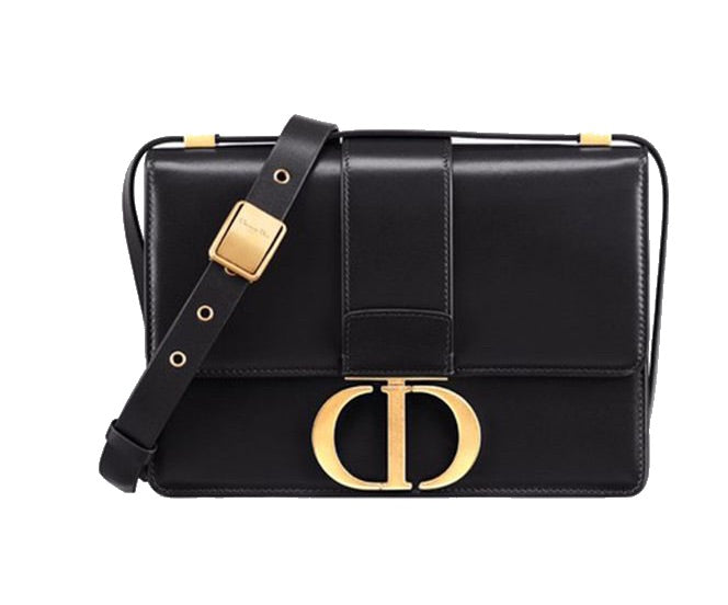 30 montaigne mini bag Dior Black in Plastic - 35767022