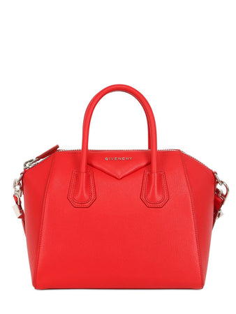 Givenchy Antigona Small Red Bag  Luxury Fashion Clothing and Accessories